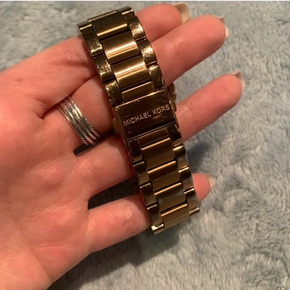 Michael Kors Blair Chronograph Rose Dial Watch